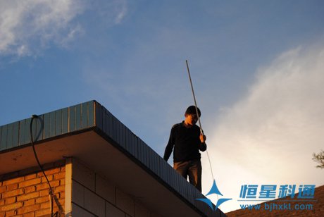 3G信號弱，用高增益天線測試信號